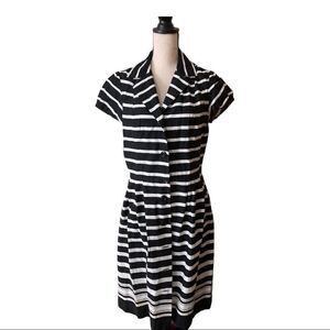 Liz Claiborne dress, Size 14, buttons from top to bottom, figure flattering